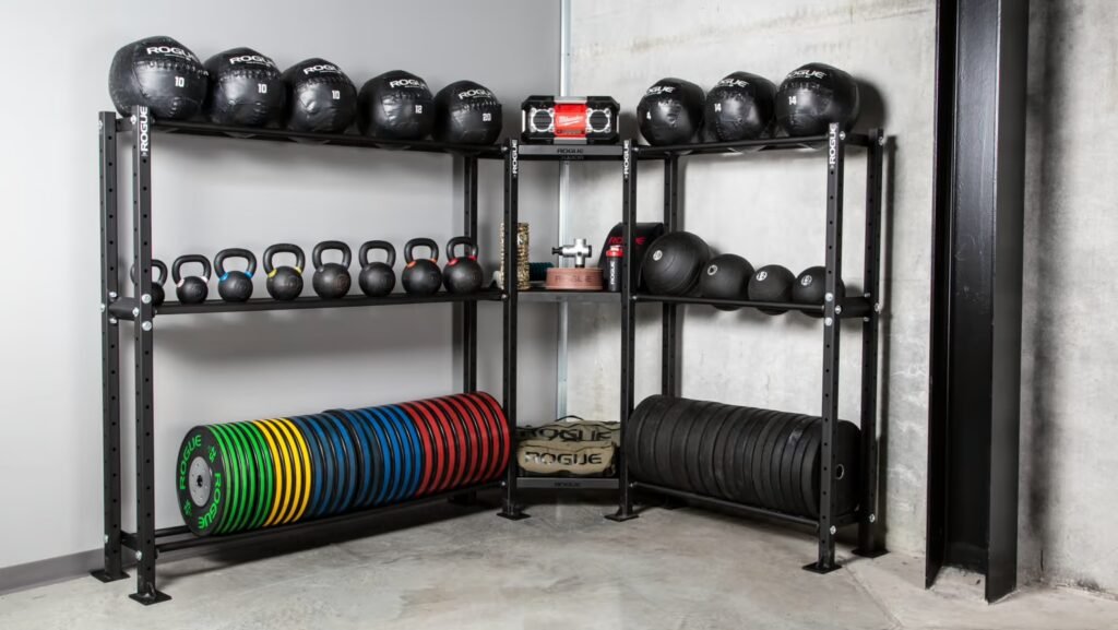 Dumbbell Set and Rack