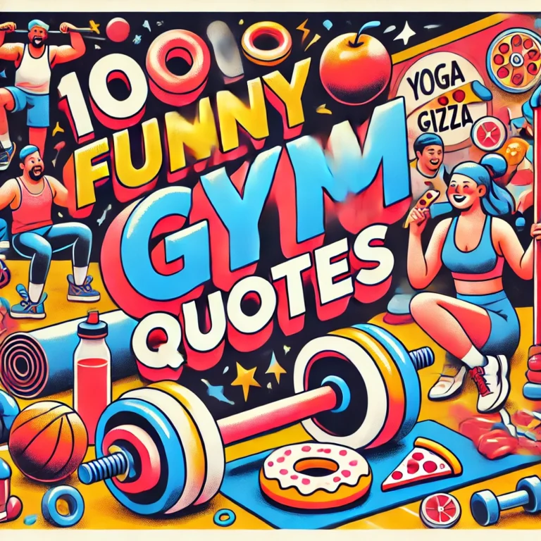 100 Uplifting Funny Gym Quotes to Keep You Laughing Through Every Workout